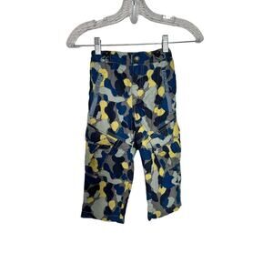 Mini Boden Blue Camo Pants Size 3
